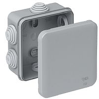 Коробка распределительная Systeme Electric ОП 85x85x40мм серый IP55 IMT35092 картинка 